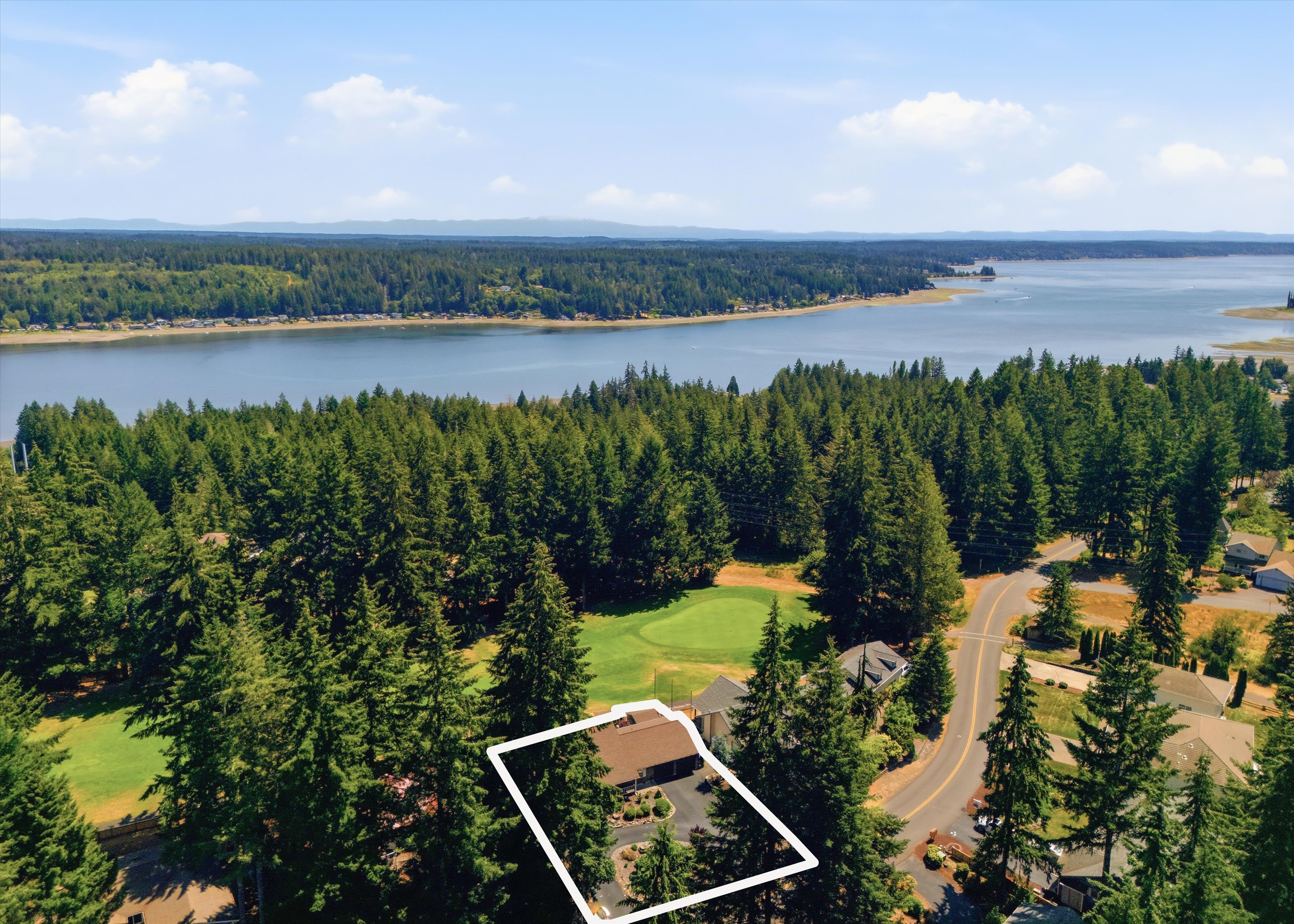 Aerial — Golf Course Frontage